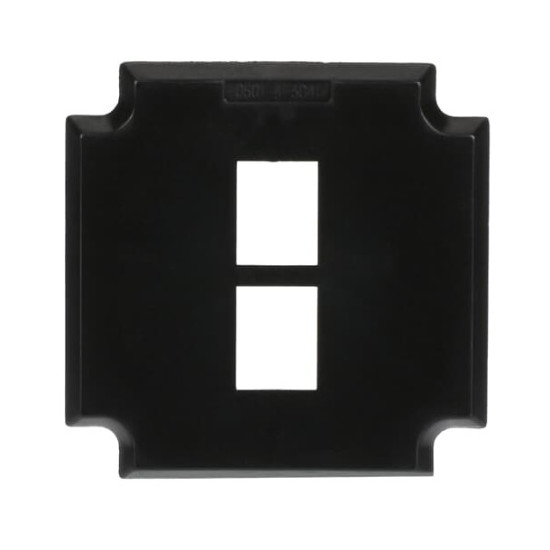 Busch-Jaeger Sockel für 2 Modular-Jack-Buchsen 0210 und 0211 2CKA001764A0257 1713