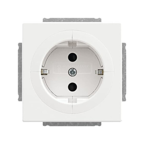 Busch-Jaeger Busch-Objektsteckdose mit erh. Berührungsschutz 2CKA002013A5407 20 EUAB-84