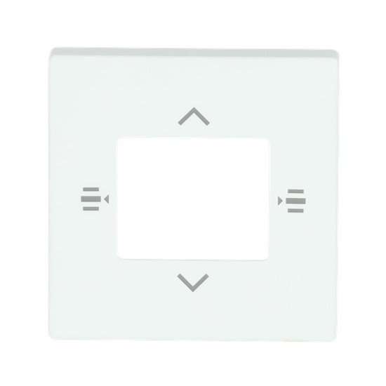 Busch-Jaeger Zentralscheibe für Bedienelement 6-fach 2CKA006115A0468 6108/61-884