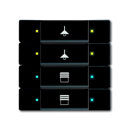 Busch-Jaeger Bedienelement, 4/8-fach Multifunktion/Farbkonzept 2CKA006117A0220 6127/02-885