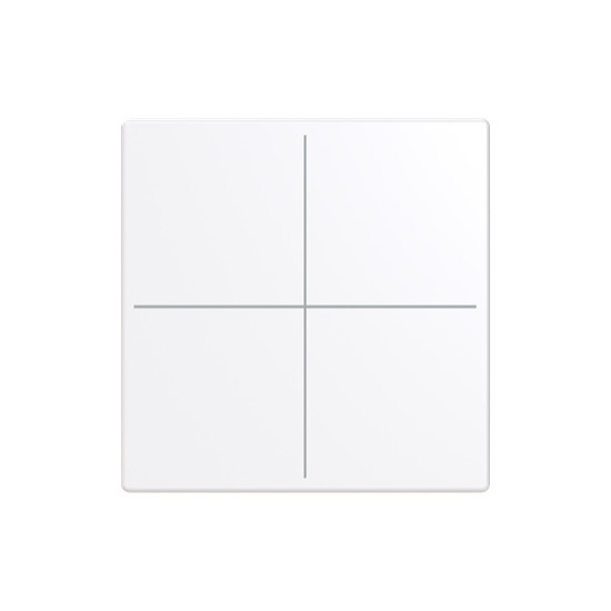 Busch-Jaeger Abdeckung, 4-fach für Keypad Format 63 - solo/future LFW/A.4.63.11-84 2CKA006199A0069 LFW/A.4.63.11-84