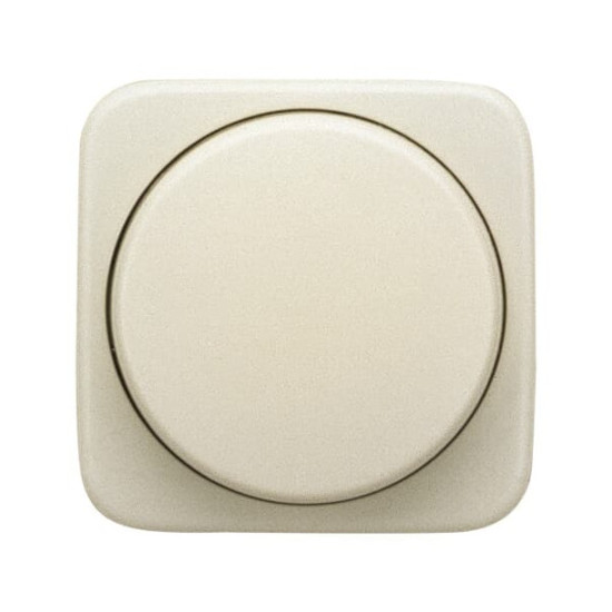 Busch-Jaeger Zentralscheibe mit Drehknopf, Bef.-Mutter und Glimmlampe 2CKA006599A1334 2115-212