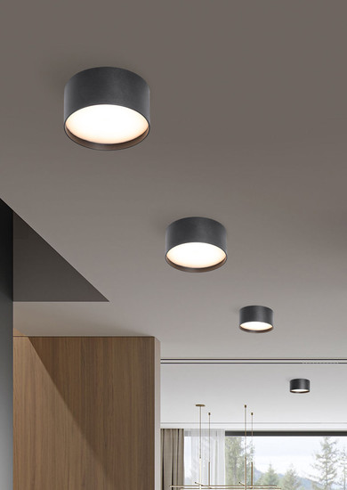 CMD LED Deckenaußenleuchte 15W steuerbare Lichtfarbe IP44 Anthrazit CMD-9092