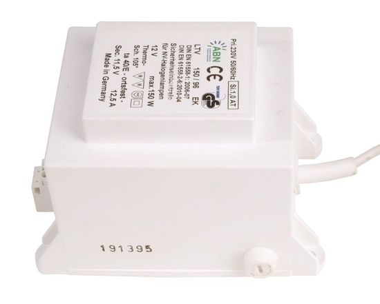 ABN Netzgerät, Transformator, DIM, CV, 11,5V AC, 15W, dimmbar, 86,50-150W 000103