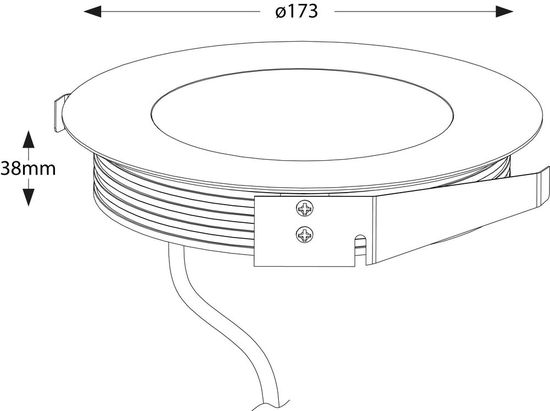 Deko-Light Bodeneinbauleuchte Flat I RGB, RGB, 24V DC, IP67 100116