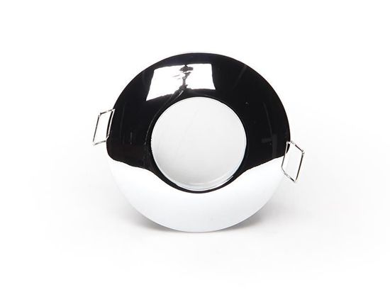 Deko-Light Deckeneinbauring, silber, Chrom, 12V, GU5.3 MR16, max. 35W, IP65 110002