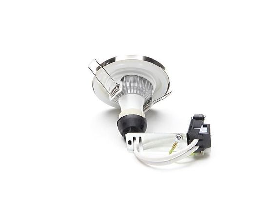 Deko-Light Deckeneinbauring, Alcor, silber, GU10, max. 35W, IP54 110014