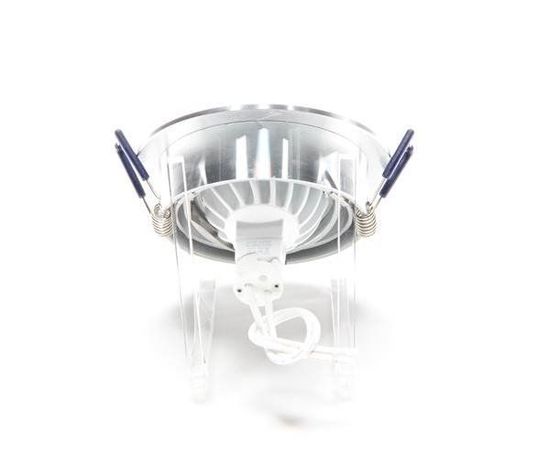 Deko-Light Deckeneinbauring, silber, matt, 12V, GU5.3 MR16, max. 50W 110222