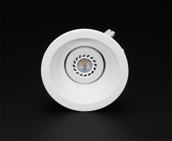 Deko-Light Einbaurahmen, weiß, 12V, GU5.3 MR16, max. 50W 110503