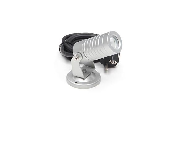 Deko-Light Boden- / Wand- / Deckenleuchte Mini II CW, Kaltweiß, silber, IP65/IP44 131006