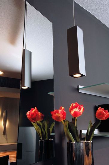 Deko-Light Pendelleuchte Squad, GU10, max. 50W, Alu, Silber 299364