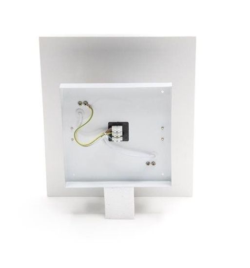 Deko-Light Wandaufbauleuchte Relono, E14, 2x max. 40W, Gips, weiß, überstreichbar 341010