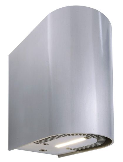 Deko-Light Wandaufbauleuchte Adelanto, Warmweiß, Alu, Silber, eloxiert 341016