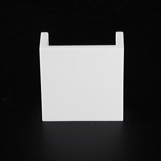 Deko-Light Wandaufbauleuchte Quinta, Warmweiß, Gips, weiß, überstreichbar 341062