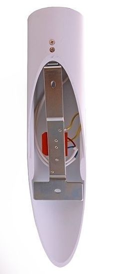 Deko-Light Wandaufbauleuchte Barro, Warmweiß, Silber, poliert 341115