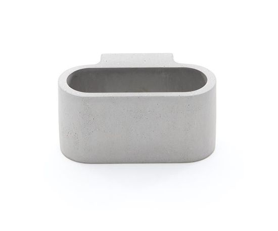 Deko-Light Wandaufbauleuchte Atria, G9, 25W, Beton, grau 341176
