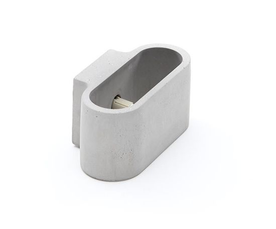 Deko-Light Wandaufbauleuchte Atria, G9, 25W, Beton, grau 341176