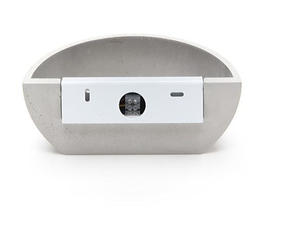 Deko-Light Wandaufbauleuchte Netito II, E14, max. 25W, Beton, grau 341179