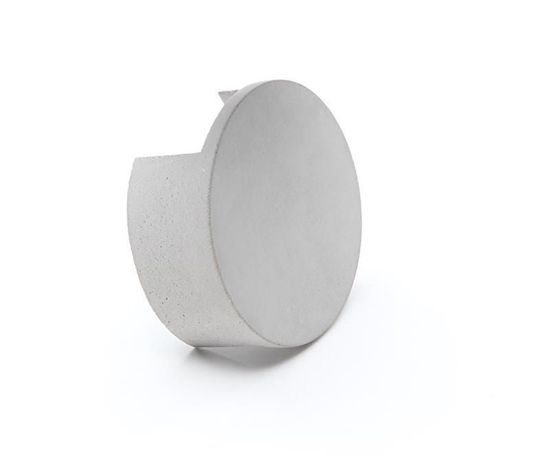 Deko-Light Wandaufbauleuchte Lupe II, Warmweiß, Beton, grau 341181