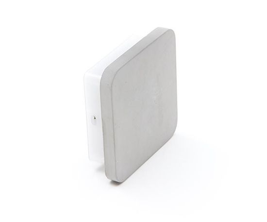 Deko-Light Wandaufbauleuchte Relono II, Warmweiß, Beton, grau 341182