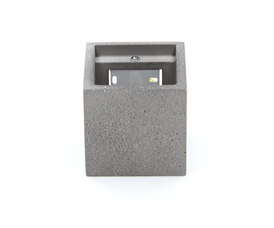 Deko-Light Wandaufbauleuchte Cube, G9, max. 25W, Beton, dunkelgrau 341184
