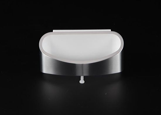 Deko-Light Wandaufbauleuchte Acamar, Warmweiß, silber 341195