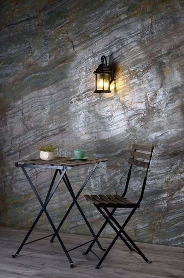 Deko-Light Wandaufbauleuchte Saiph, E27, max. 60W, Alu, Schwarz, IP23 341244