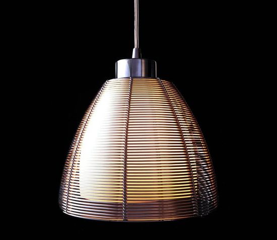 Deko-Light Pendelleuchte Filo Mob, E27, max. 60W, Metall, silber 342025