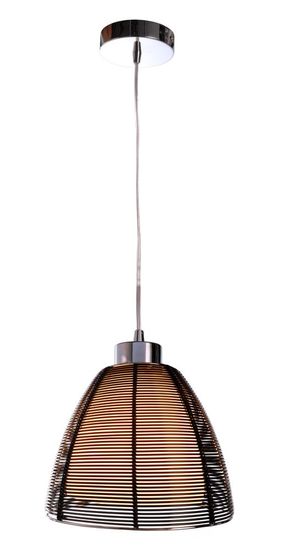 Deko-Light Pendelleuchte Filo Mob, E27, max. 60W, Metall, schwarz 342026