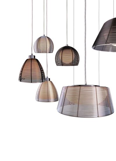 Deko-Light Pendelleuchte Filo Mob, E27, max. 60W, Metall, schwarz 342026