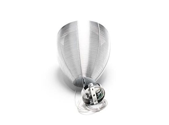 Deko-Light Pendelleuchte Filo Big Mob, E27, max. 60W, Metall, silber 342027