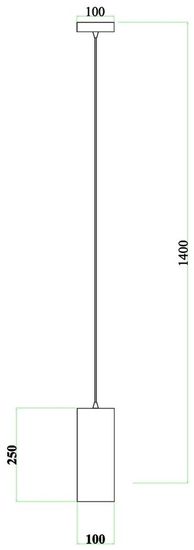 Deko-Light Pendelleuchte Barrel, E27, max. 40W, Metall, silber, satiniert 342050