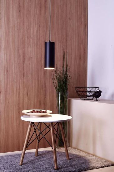 Deko-Light Pendelleuchte Barrel, E27, max. 40W, Metall, schwarz 342051