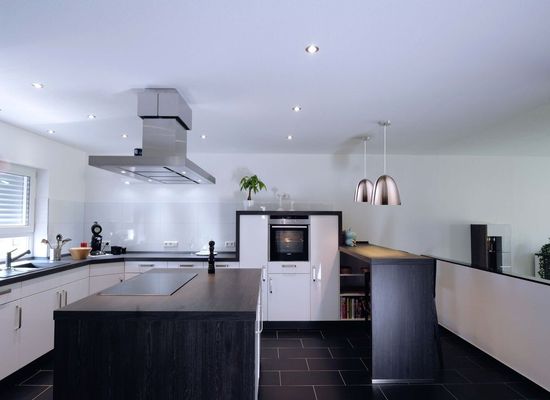 Deko-Light Pendelleuchte Bell, E27, max. 40W, Metall, silber, satiniert 342053