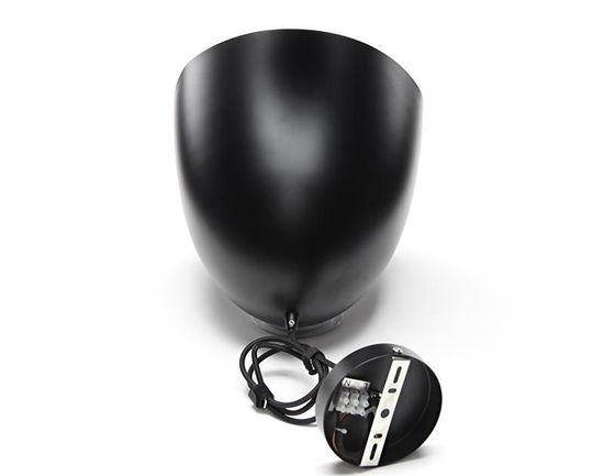 Deko-Light Pendelleuchte Bell, E27, max. 40W, Metall, schwarz 342054