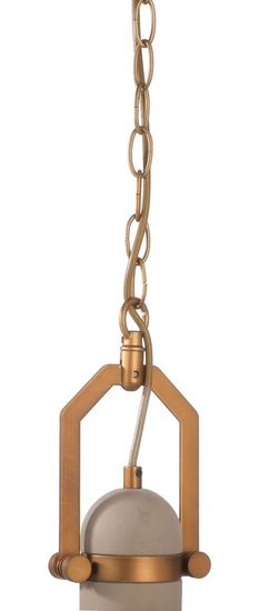 Deko-Light Pendelleuchte Cygni, E27, max. 25W, Beton, grau 342101