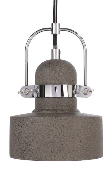 Deko-Light Pendelleuchte Pavonis, E27, max. 25W, Beton, dunkelgrau 342104