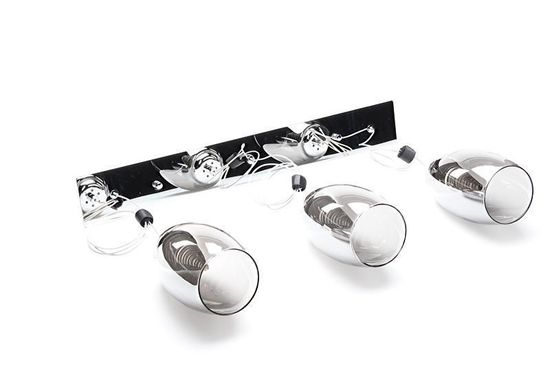 Deko-Light Pendelleuchte Electra, Warmweiß, Glas, silber, Chrom 342117