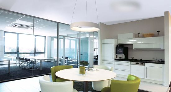 Deko-Light Pendelleuchte Sculptoris 60, Neutralweiß, Aluminium, Signalweiß, matt 342125