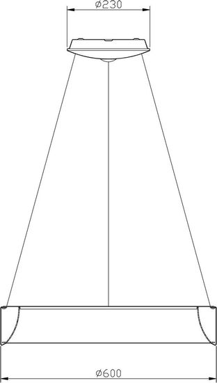 Deko-Light Pendelleuchte Sculptoris 60, Neutralweiß, Aluminium, Signalweiß, matt 342125