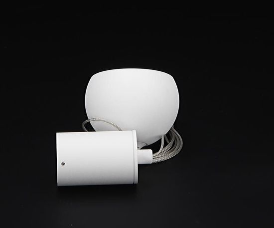 Deko-Light Pendelleuchte Heze I, Warmweiß, Signalweiß, matt 342126