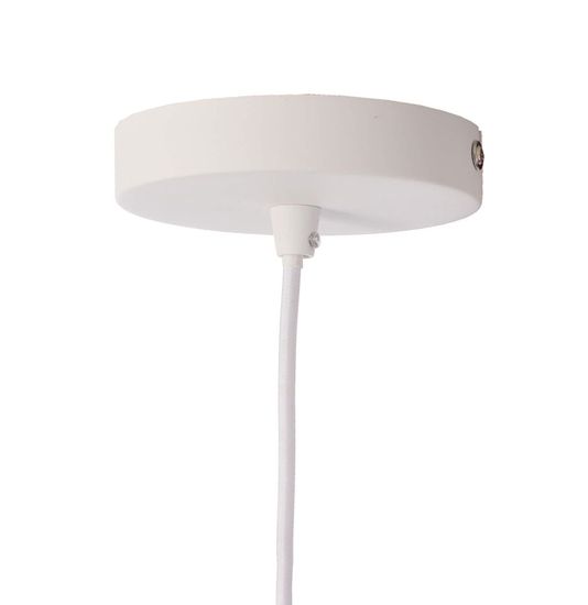 Deko-Light Pendelleuchte Asterope rund 250, E27, max. 40W, Metall, weiß, matt 342129