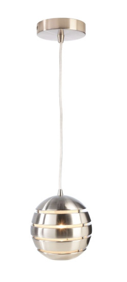 Deko-Light Pendelleuchte Ankaa 200, E27, max. 40W, Metall, Edelstahl, gebürtstet 342137