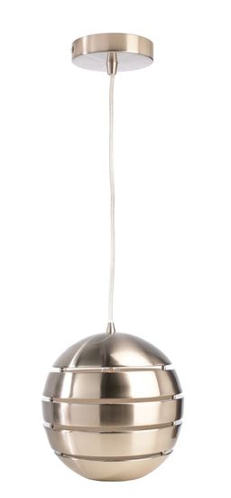 Deko-Light Pendelleuchte Ankaa 280, E27, max. 40W, Metall, Edelstahl, gebürtstet 342138