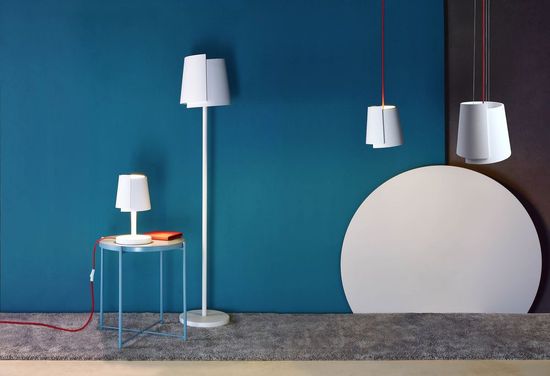 Deko-Light Pendelleuchte Twister II, E27, max. 40W, Gips, Weiß 342145