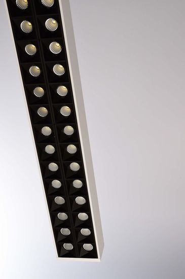 Deko-Light Pendelleuchte Office Three DALI 2.0, Neutralweiß, Aluminium, Signalweiß 342147