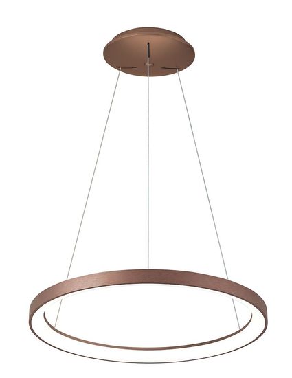 Deko-Light Pendelleuchte Merope 480mm, Warmweiß, Aluminium, Kaffee 342154