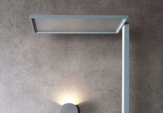 Deko-Light Stehleuchte Office One Transparent, dimmbar, Neutralweiß 343022