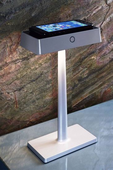 Deko-Light Tischleuchte Algieba, Warmweiß, Grau, 3,7V DC, IP54 346040