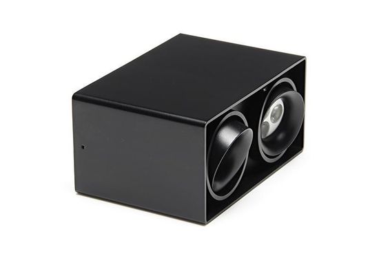 Deko-Light Deckenaufbauleuchte Mona II, GU10, 2x max. 50W, schwarz 348005